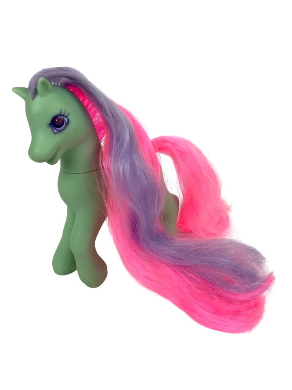 My Little Pony G2 Magic Motion Friends Ivy Green Horse Pink Purple Mane 1997